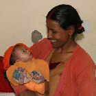 Mother and baby